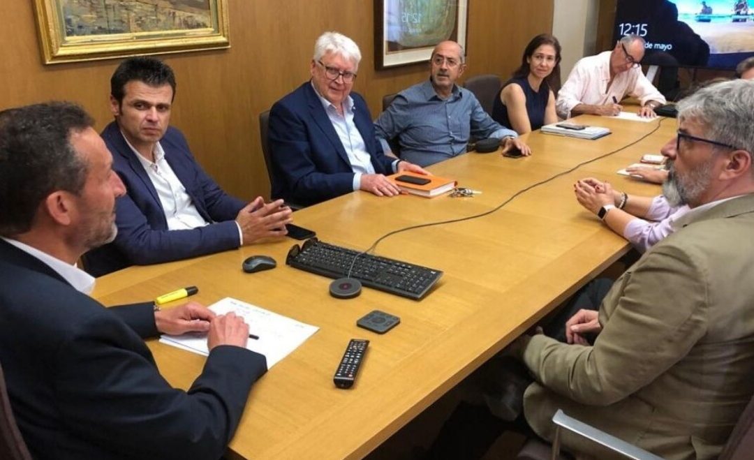 El Ayuntamiento estudia con la Comunidad de Propietarios del Polígono de Carrús la modernización del área industrial